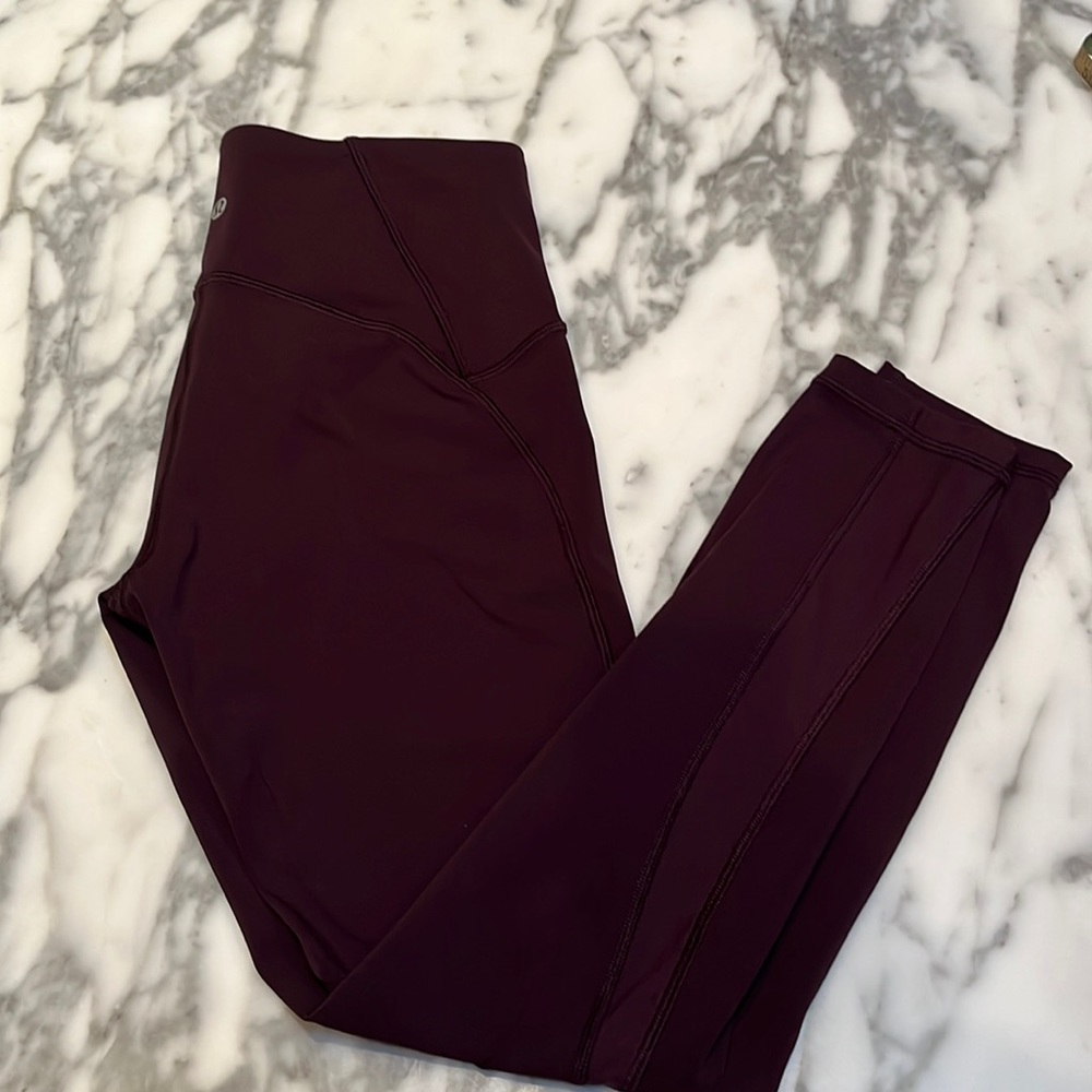 lululemon athletica Dark Purple Leggings
